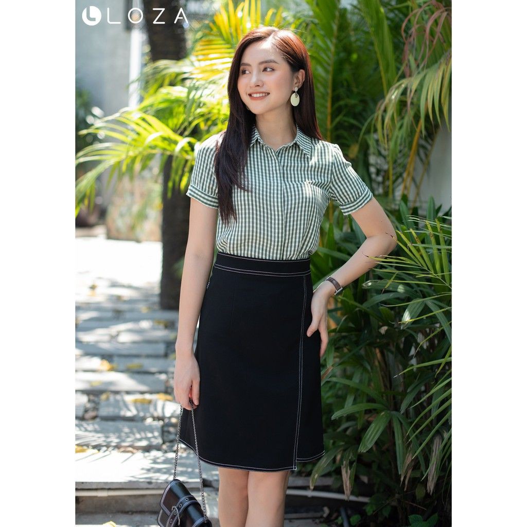 Chân váy đen dáng chữ A-LOZA PC4002DE | BigBuy360 - bigbuy360.vn