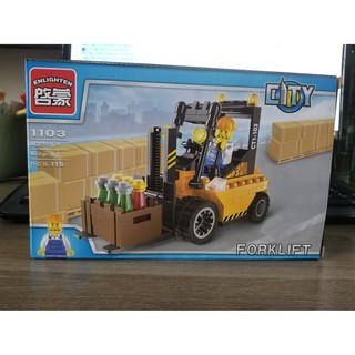 Bộ xếp hình Lego Enlighten 1103 - Xe nâng