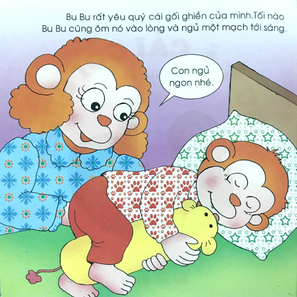 Sách - Bé Học Lễ Giáo - Bubu Tập 58: Bubu Và Cái Gối Ghiền