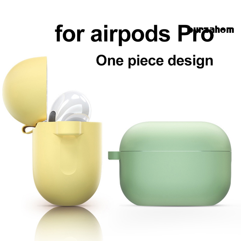 Vỏ Bảo Vệ Hộp Sạc Tai Nghe AirPods Pro Bằng Silicon Di Động Tiện Dụng