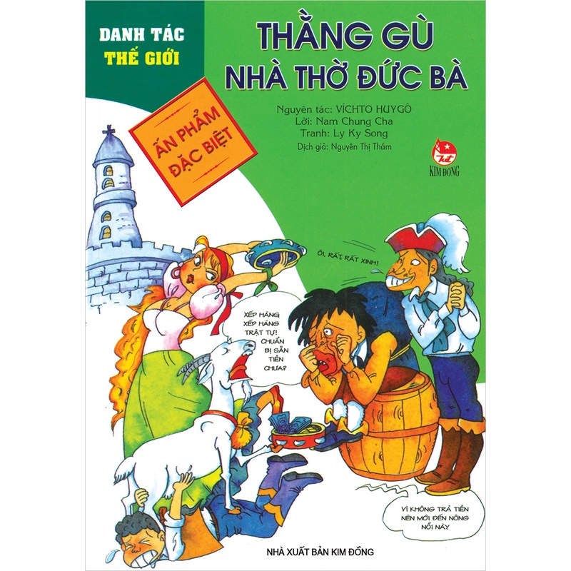 Sách Thiếu Nhi _ Danh Tác Thế Giới ( 10 Cuốn Lẻ ) - NXB Kim Đồng