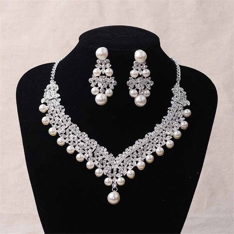 Elegant crystal diamond crown wedding Jewelry
