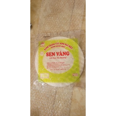 BÁNH TRÁNG TÂY NINH ĐẶC BIỆT SEN VÀNG (SIZE  22cm . 28 lá)