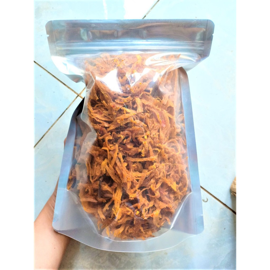 Khô Mực Xé Sợi Tẩm Vị Bình Định Lon 300Gram | BigBuy360 - bigbuy360.vn