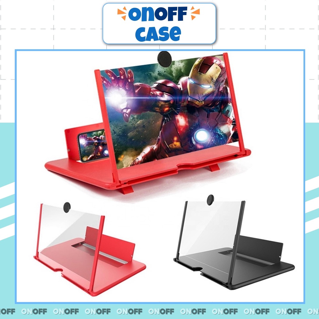 Kính Phóng To Màn Hình Điện Thoại 3D Kích Thước 10 Inch Cho Hình Ảnh Rõ Ràng,Sắc Nét Khi Xem Phim Và Học Tập ( Diy Case)