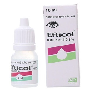 Nước muối Efticol 10ml 1 lốc 10 lọ