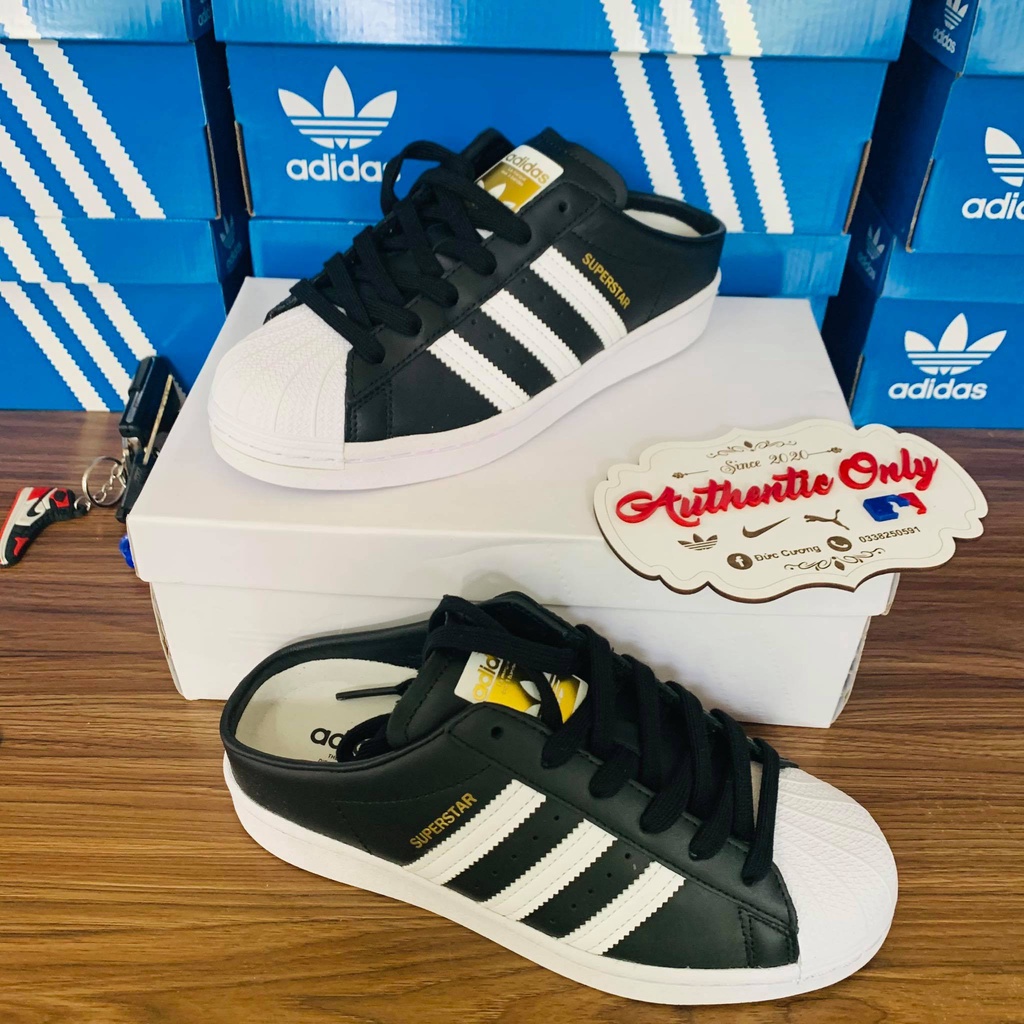 Giày Đạp Gót Adidas Superstar Mule - FX0527, FX2755, FX2756, FX0528