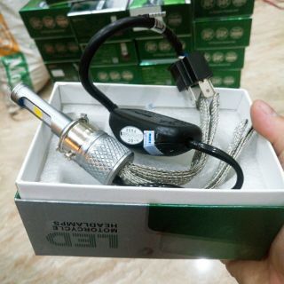 Bóng led xe máy H4