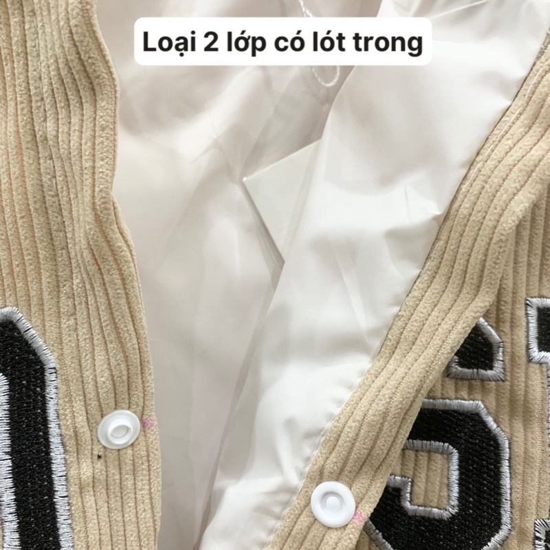 Áo bomber nữ nhung tăm CHOOSE đủ size - Áo khoác mùa đông nữ đẹp HABII AB01 | BigBuy360 - bigbuy360.vn