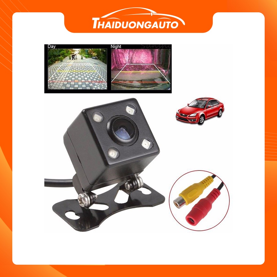 Camera Lùi Chống Nước HD 4 Led (Đen)