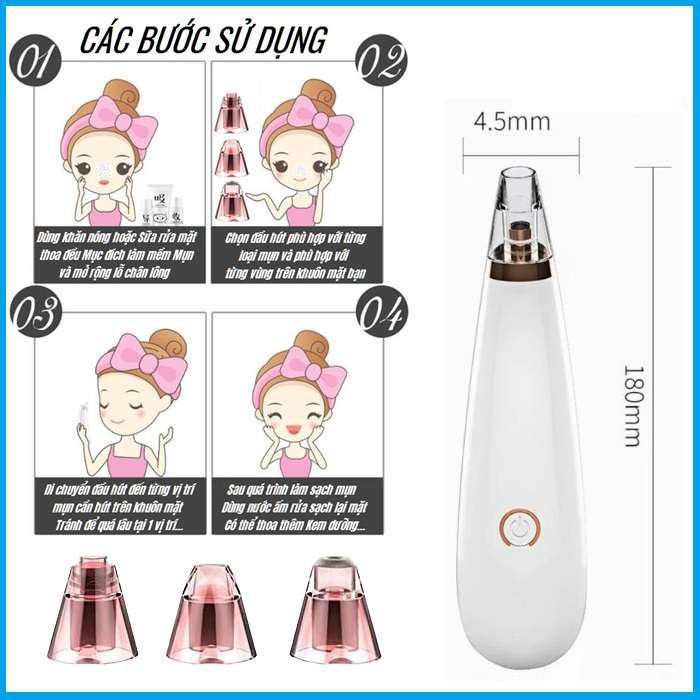 Máy hút mụn mini Black Head Detector