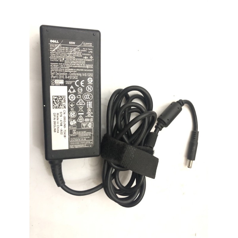 Sạc laptop Dell 65w 19.5V 3.34A dùng tốt