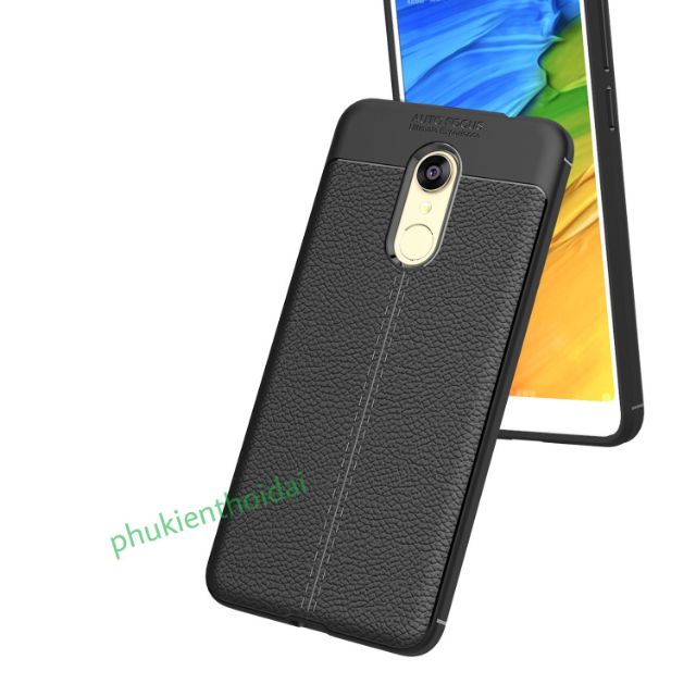 Xiaomi Redmi 5 Plus ốp lưng chống sốc vân da cao cấp