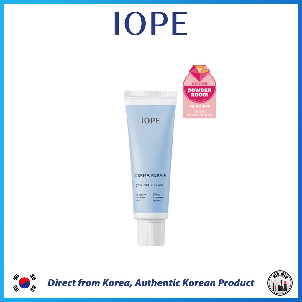 IOPE DERMA REPAIR CICA GEL CREAM 50ml *ORIGINAL KOREA*