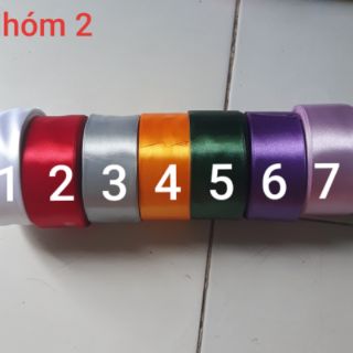 Ruy băng lụa 4cm x 22m