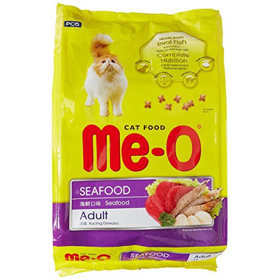 Combo 5 Bịch Thức Ăn Cho Mèo Me-o 350gr