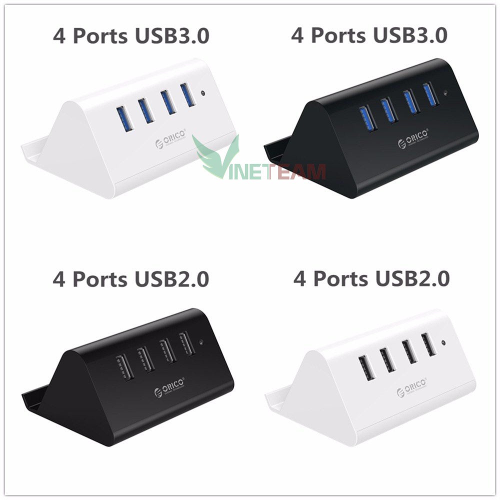 Hub Chia 4 Cổng USB 3.0 Kiêm Giá Đỡ Điện Thoại Orico SHC-U3 KẾT NỐI ĐIỆN THOẠI VỚI BÀN PHÍM VÀ CHUỘT -dc3375