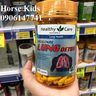 Thải Độc Phổi Lung Detox Healthy Care 180 viên