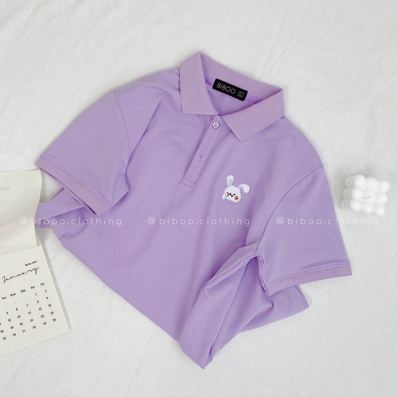 Áo polo THỎ TÍM | BigBuy360 - bigbuy360.vn