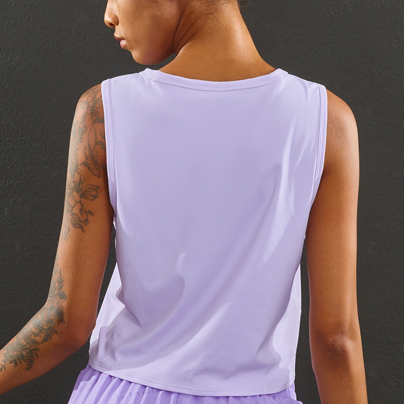 Áo thun croptop thể thao AIRACTIVE LEISURE sát nách phong cách năng động dành cho nữ