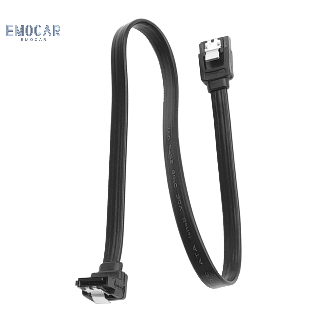 Cáp Chuyển Đổi Dữ Liệu Ổ Cứng Emocar Siêu Nhẹ 90 Độ Sata3.0 Chống Nhiễu Cho Ssd