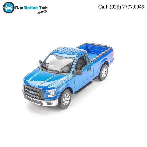 Mô hình xe bán tải Ford F-150 2015 Regular Cab 1:24 Welly