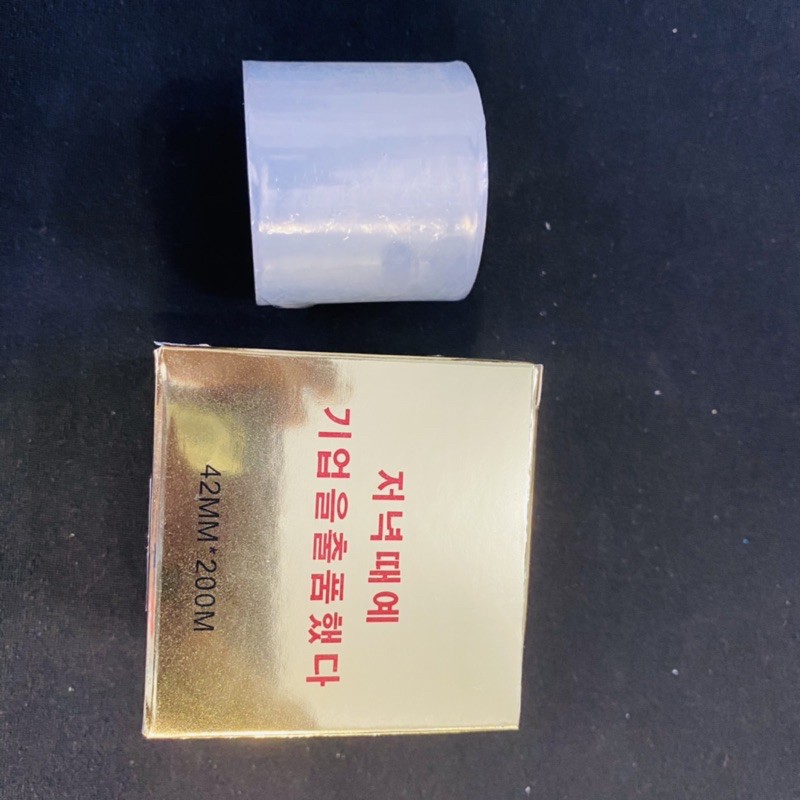 Cuộn nilon ủ thuốc uốn mi, ủ tê phun xăm..