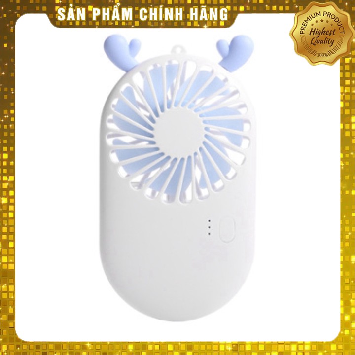 Quạt mini bỏ túi nhỏ sạc máy tính để bàn văn phòng - Quạt cầm tay đáng yêu mùa hè bán chạy HOT