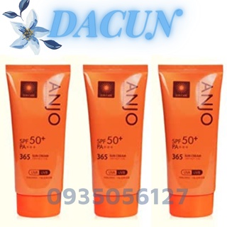 Kem chống nắng anjo professional spf 50+pa+++ 365 sun cream 70g