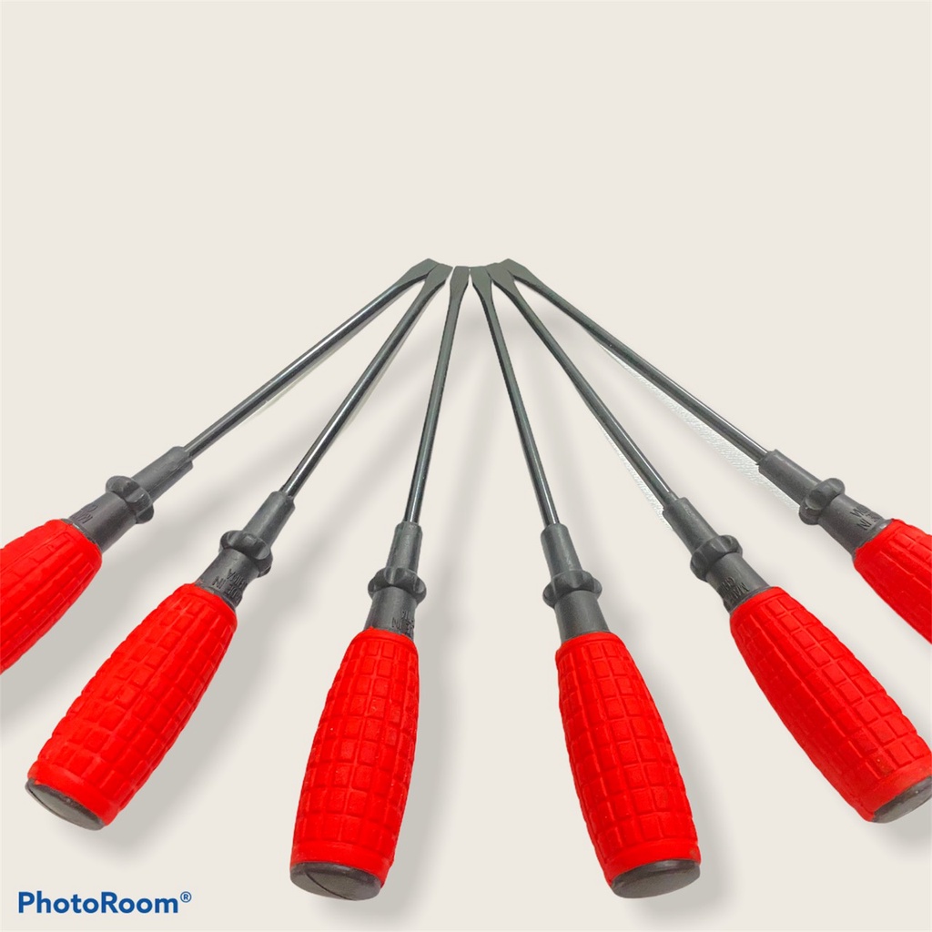 Tua vít dẹp 6mm dài 250mm combo 6 cây