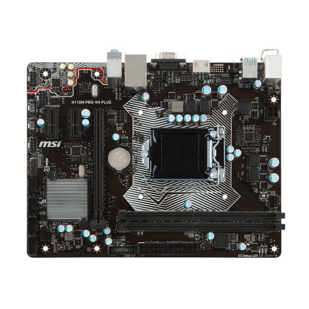 Bo mạch chủ Main MSI H110M-PRO-VH Plus socket 1151 - Hàng Công TyBảo hành 36 tháng