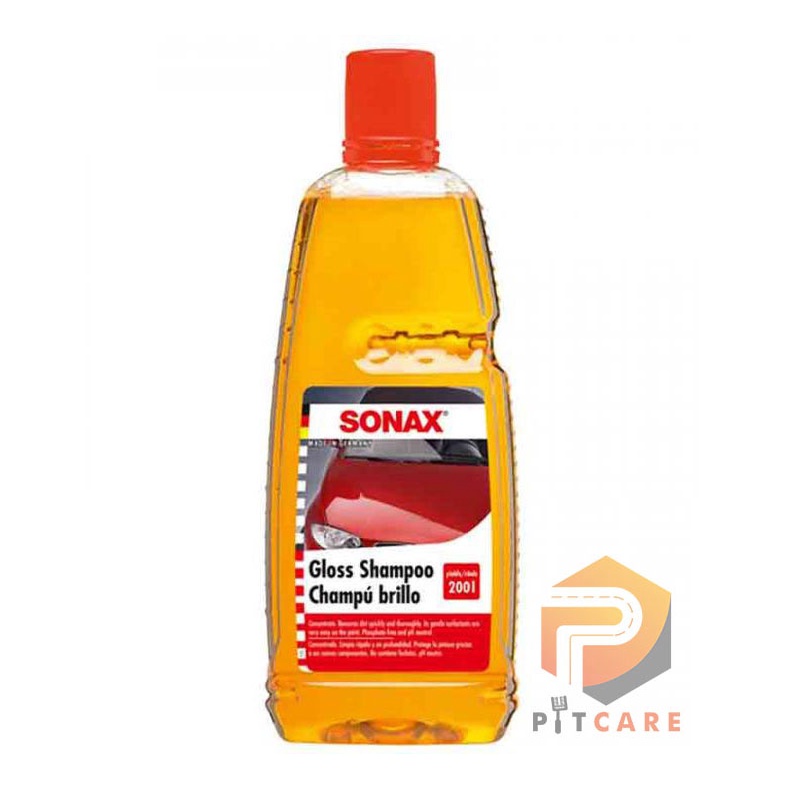 Nước Rửa Xe Đậm Đặc Sonax Gloss Shampoo 1L Cao Cấp Nhiều Bọt Siêu Sạch Hiệu Ứng Cánh Sen