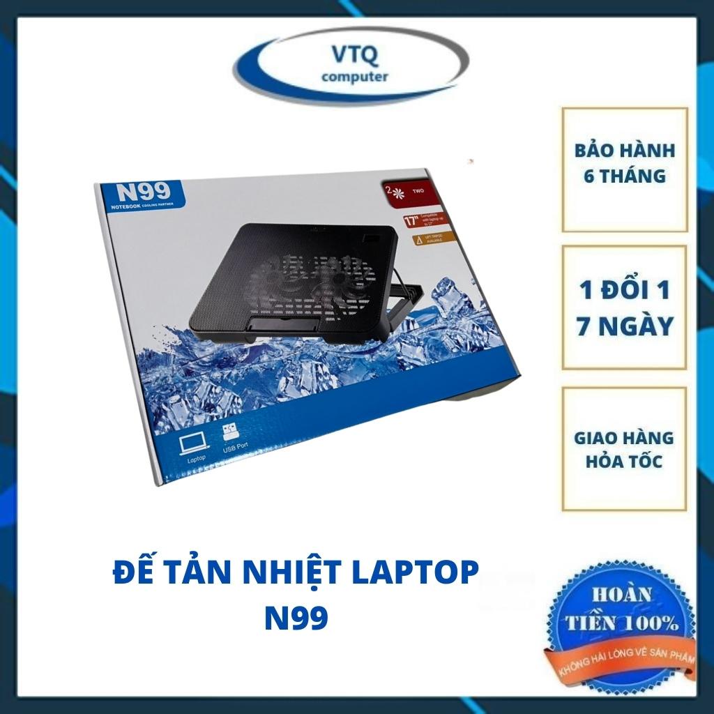 Đế tản nhiệt laptop máy tính macbook COOLER MASTER N99 17 inch 2 quạt