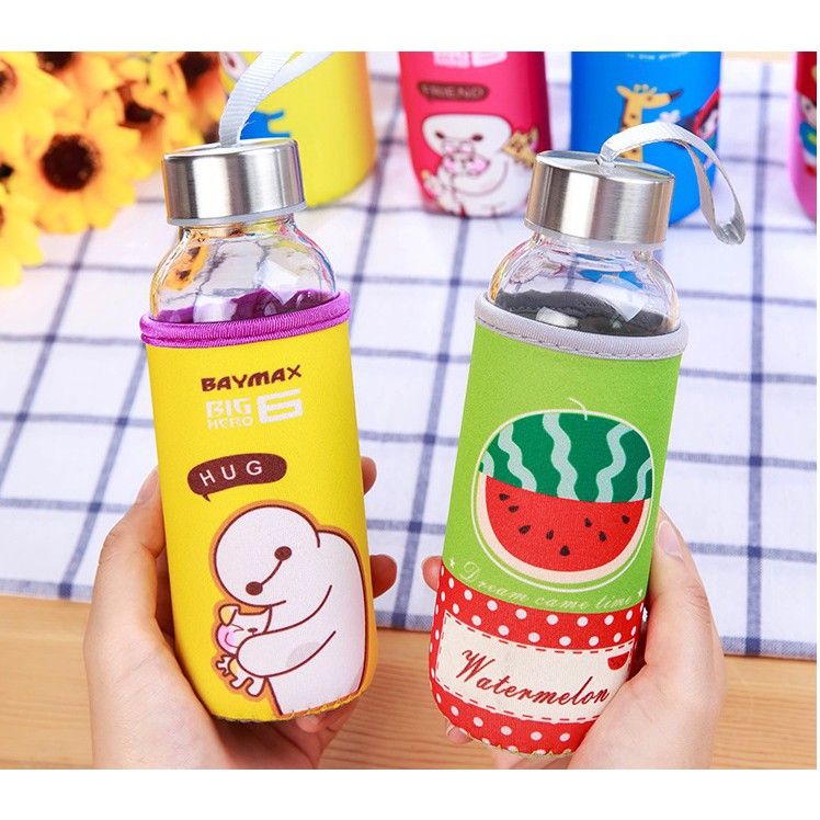 Bình đựng nước hoạt hình
