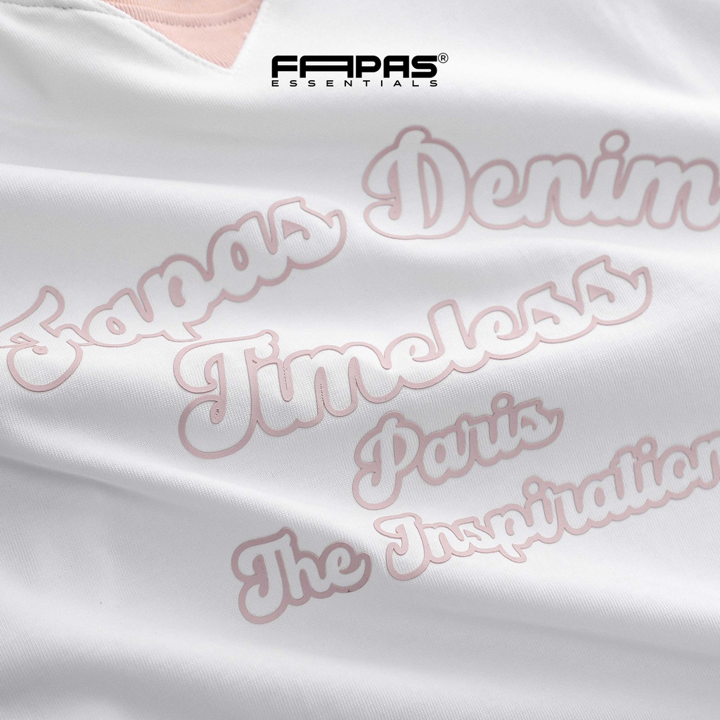 Áo Thun Rubby Form Regular Chất Vải Cotton Premium Dày Dặn Thoáng Mát, Áo Thun Tay Ngắn Raglag Chính Hãng Fapas