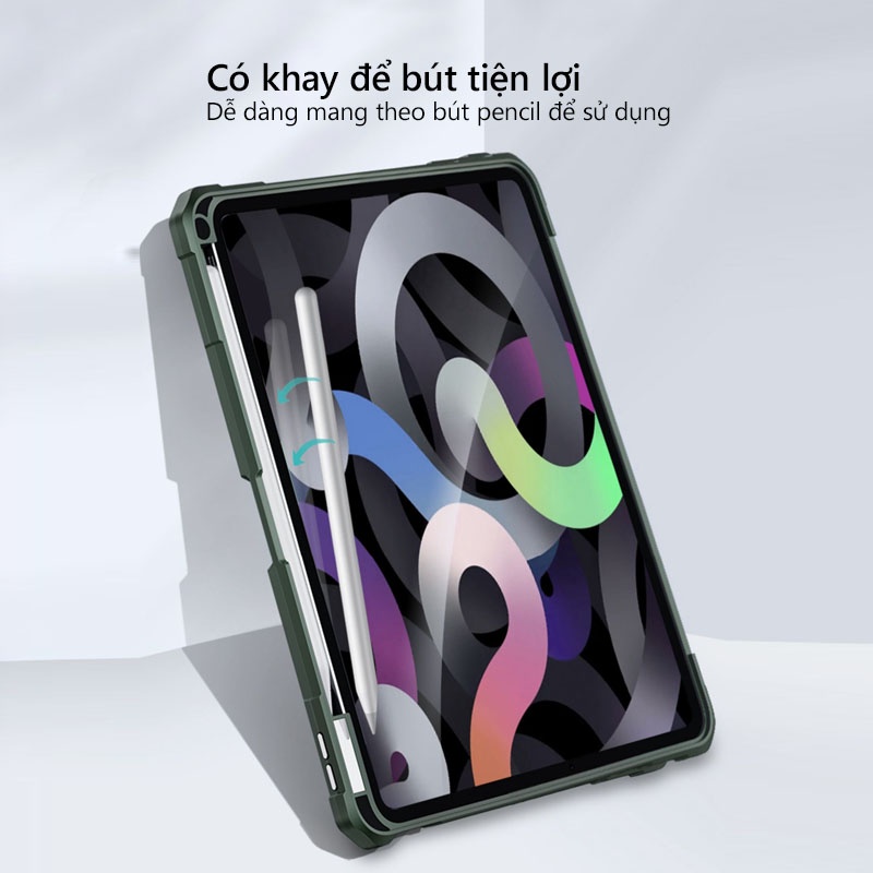 Ốp lưng XUNDD iPad Pro 12.9 inch  Chống trầy, Chống sốc, Viền TPU, Chống cong iPad