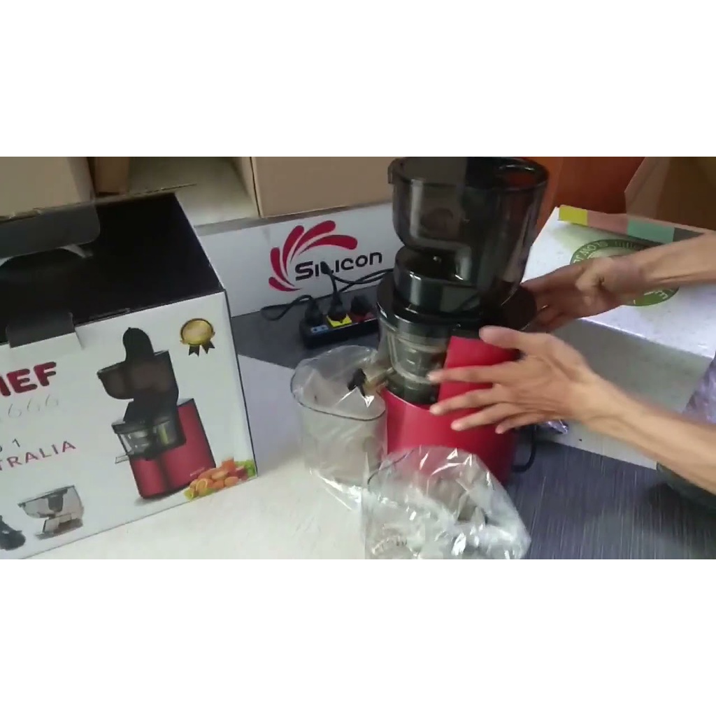 MÁY ÉP CHẬM BIOCHEF 666 - Cam kết hàng Australia chính hãng - BH 15 năm