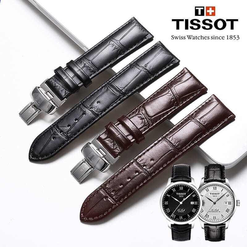 Dây Da Đồng Hồ Đeo Tay Tissot 1853 Leroc t085 Junya Kutu Durreal t063 Dành Cho Nam Và Nữ