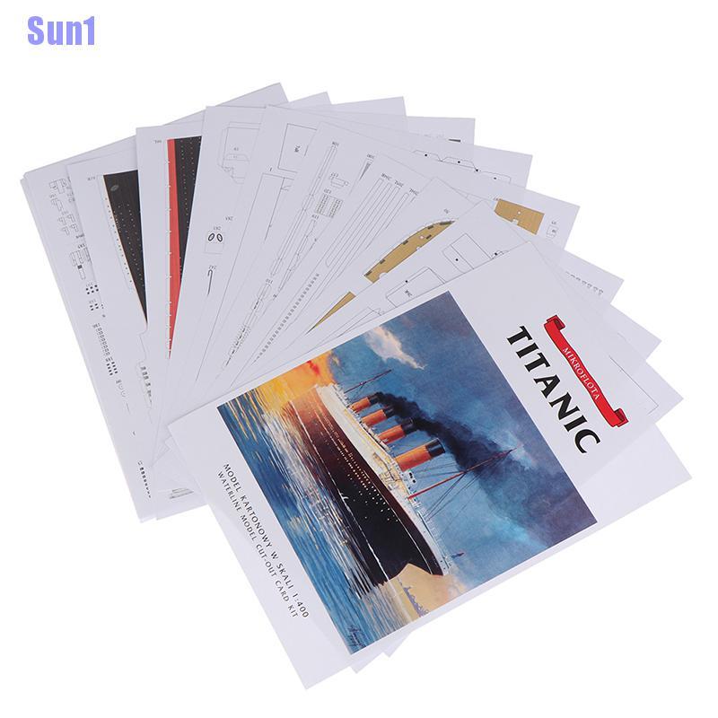 Tàu Titanic 3d Tỉ Lệ 1: 400 Chất Lượng Cao