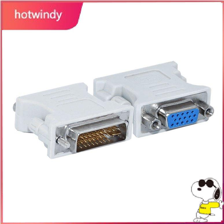 Đầu Chuyển Đổi Vga Sang Dvi / 24 + 5 Pin (0104)