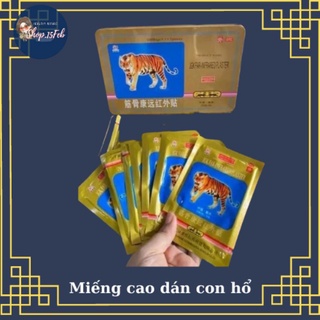 40 miếng cao dán con cọp,miếng dán con cọp loại 7 chữ, loại 5 chữ