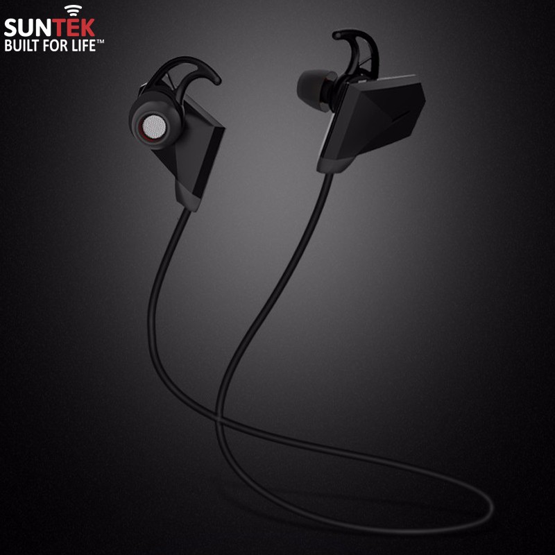 TAI NGHE Bluetooth nhét tai SUNTEK Genai Sport 7 Đen