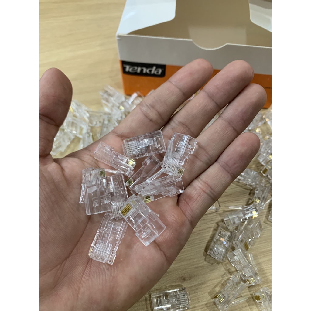 🔥 Hạt mạng RJ45 Tenda 1013C CAT5E - Saigon Tech Phân phối chính thức