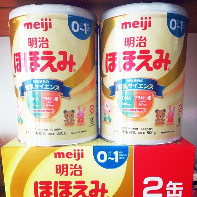 Sữa bột Meiji nội địa Nhật 800gram (0 &amp;9)