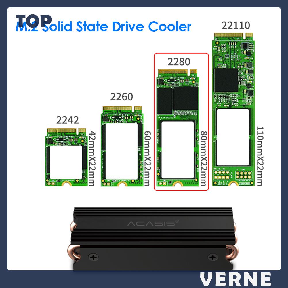 Đế Tản Nhiệt Vernesss M.2 2280 Ssd Cho Máy Tính | BigBuy360 - bigbuy360.vn