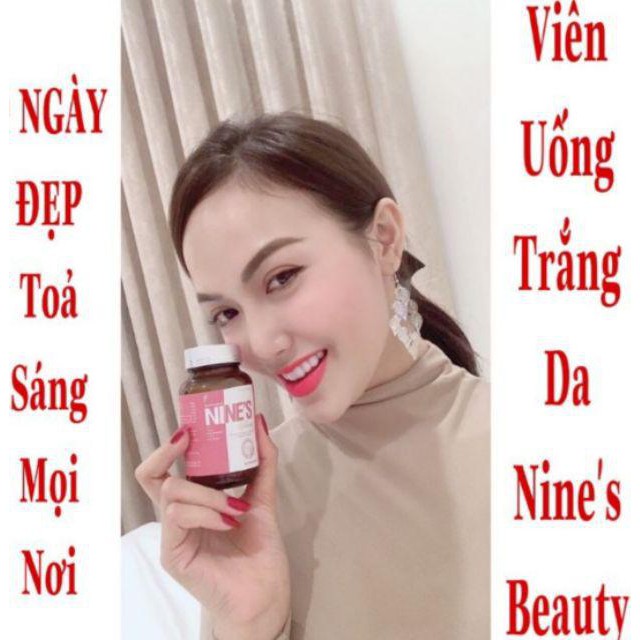 Viên Uống Trắng Da, Mờ Nám, Giảm Nếp Nhăn Chính Hãng Nines Beauty | BigBuy360 - bigbuy360.vn