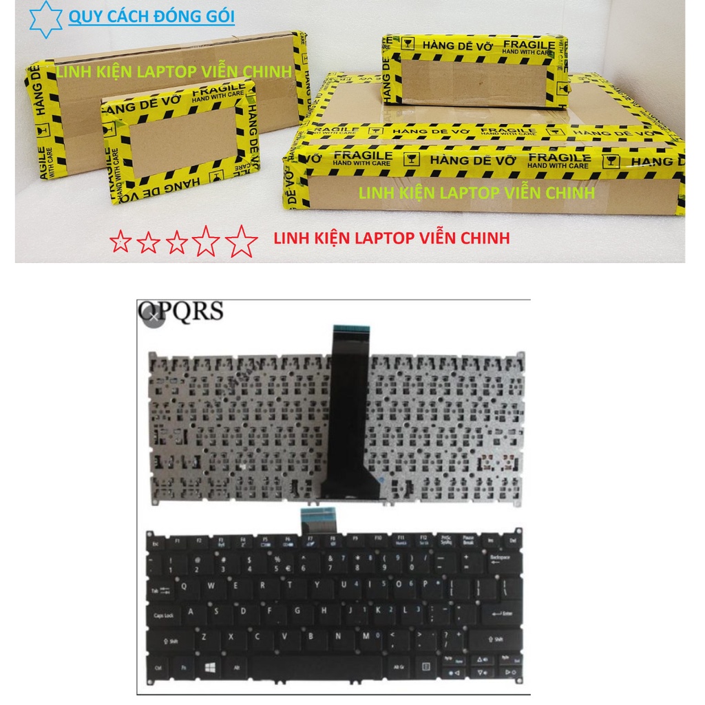 Bàn phím laptop Acer Aspire V3-331, V3-371, V5-121, V5-122, V5-131, V5-132, V3-171, E3-111, E3-112, E3-113 – V3-371