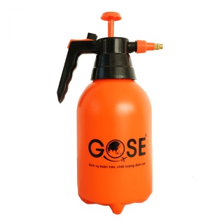 Bình xịt tưới cây Gose phun sương, chế độ tưới tự động tiện lợi, loại 2L, màu cam