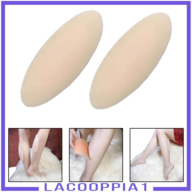 [Lacooppia1] Đệm Gel Dán Bắp Chân Bẻ Cong / Mỏng Dành Cho Chân Thon Gọn