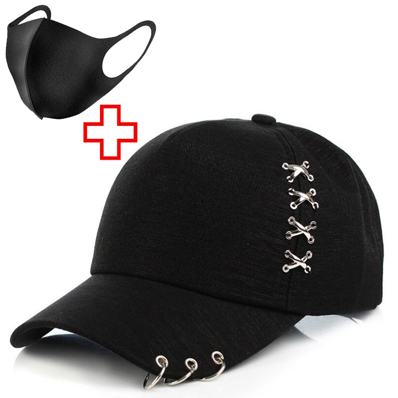 Mũ lưỡi trai bóng chày thể thao có khuyên sắt bảo vệ chống nắng ngoài trời mùa hè